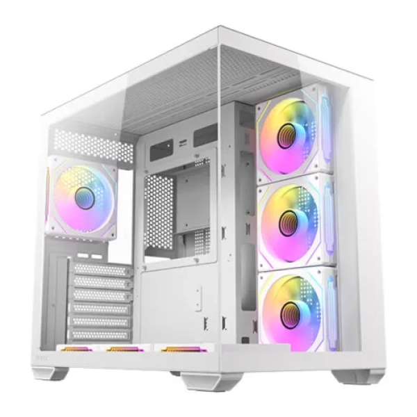Antec CX Mirror White ARGB ATX Mid Tower Gaming Casing